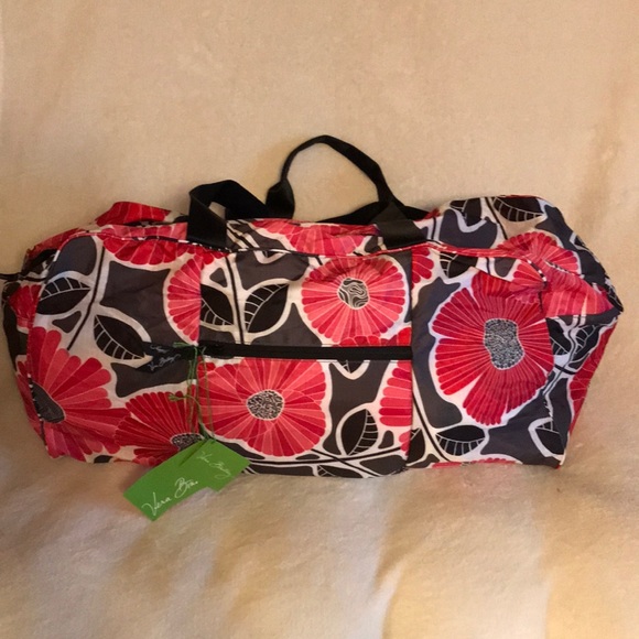 vera bradley collapsible duffel